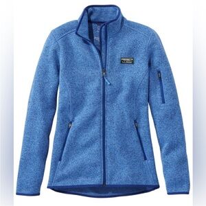 L.L. Bean Sweater Fleece Full Zip Jacket - Women’s Large Regular